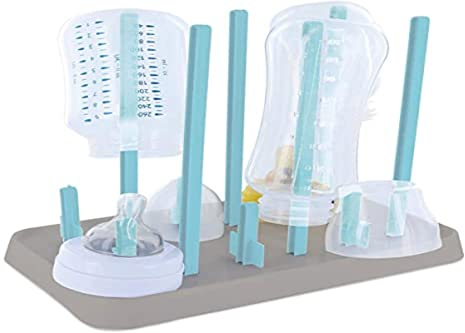 Tom & Zoé CMP Soporte Para secar 6 biberones y accesorios, Varios Colores