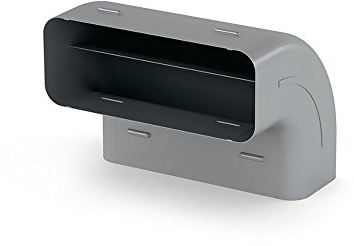 SF-RBV 150 Rohrbogen vertikal 90 Grad mit Luftleitkörper für perfekte Strömungswerte / COMPAIR STEEL flow 150 (System Ø 150)