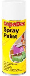 STX_652998 SupaDec Spray Paint 400ml Gloss White (952)