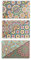 Villa d'Este Home Tivoli MARRAKECH SET 6 TOVAGLIETTA DOUBLE FACE