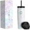 IRON °FLASK Nomad Tumbler - 710 ml, 2 Lids (Straw/Flip), Vacuum Insulated Stainless Steel Bottle, Double Walled, Thermo Coffee Travel Mug, Water Metal Canteen
