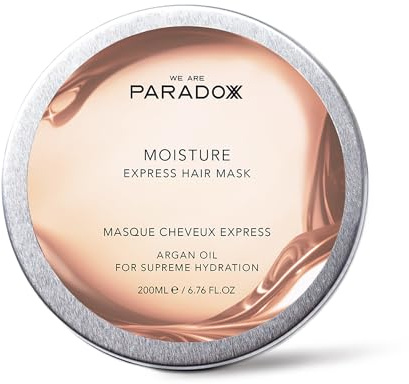 WE ARE PARADOXX Moisture Express Haarmaske – Tiefe Hydration stellt Glanz und Sprungkraft in trockenem und geschädigtem Haar wieder her – PH-ausgewogen für gesundes Haar und Kopfhaut – 200 ml