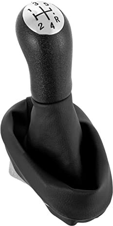 DOMENICA Pomo Palanca de Cambios Compatible de Renault Clio 2 2001-2004, Megane 2 2002-2009, Kangoo 2009