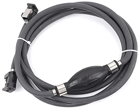 Manguera de Caucho para Aceite Y Combustible, Fydun Manguera de Línea de Combustible, Conector de Tanque de Tubo de Aceite de Imprimación, Ajuste de Repuesto para Motores Fuera de Borda Mariner
