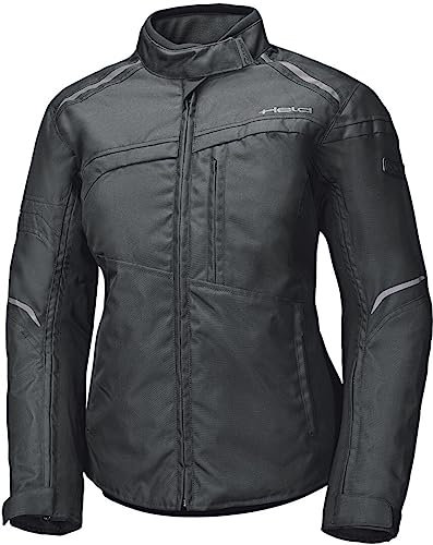 Held Silara wasserdichte Damen Motorrad Textiljacke, schwarz, M