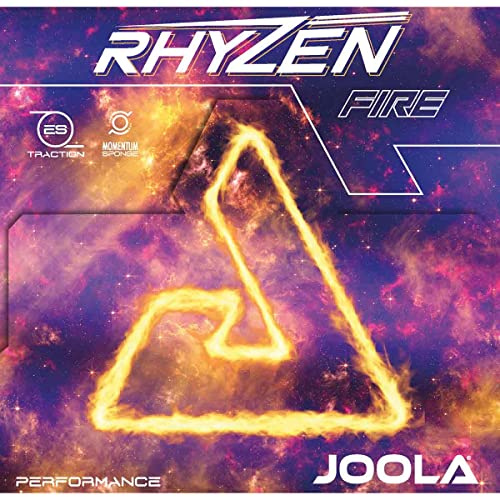 JOOLA Belag Rhyzen Fire, schwarz, 2,0 mm