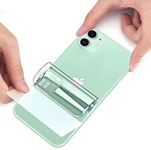 CUFEREDU 2 uds 3D Protector de Pantalla Trasera Flexible para iPhone 12 mini 5.4 Película de Hidrogel de la Tapa Trasera Transparente de TPU A Prueba de Explosiones