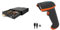 Safescan LD-3336 Leichte Kassenschublade, 36 x 33 x 8 cm & Tera Kabelloser Handheld-Barcode-Scanner 1D Laser Wireless und USB-Wired mit Akkustandsanzeige, Extra Großem Akku 2000mAh, Orange