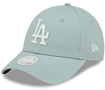New Era Los Angeles Dodgers Baseball Cap blau mit tonalem LA-Logo verstellbar mittels Strapback Damenkappe - One-Size