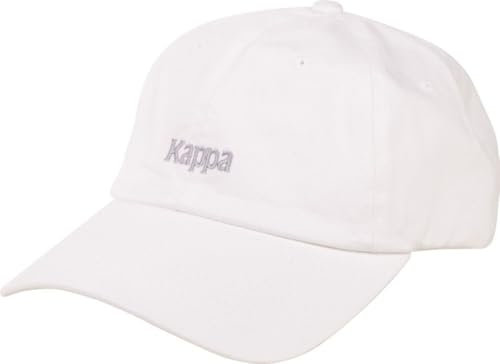 Kappa Unisex STYLECODE: 315000, (Base) Cap Baseballkappe, Bright White, One Size