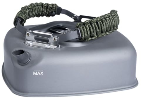 RidgeMonkey Square Kettle Small Paracord Edition - Kochtopf, Topf zum Kochen, Kochgefäß