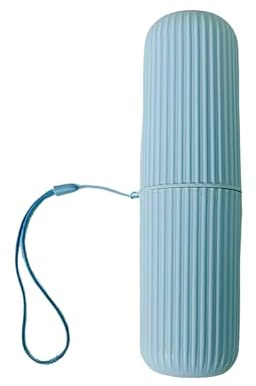 Étui de rangement portable pour brosse à dents et dentifrice pour la maison, la salle de bain, les voyages, le camping, le travail, les vacances, peut également être utilisé comme gobelet de bain de