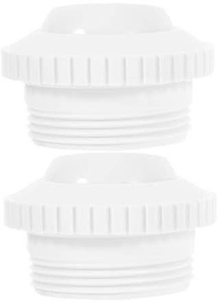 ORFOFE 2pcs Pool Massage Swimming Eyeball Jet Pool Jet Nozzles Stream Flow Fitting Inlet Stream Spa Accessories Water Outlet Pool Return Plastic