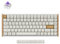 Keychron K2 HE 75 % TKL ANSI Clavier mécanique sans fil avec interrupteurs magnétiques et échange à chaud - Bluetooth/2,4 GHz/USB-C, éclairage RVB Programmation QMK pour Mac/Win, design en bois