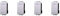 IXTRIMA Deviatore 1P 16A Unipolare Colore BIANCO Compatibile Con Bticino Living Light 4 PZ