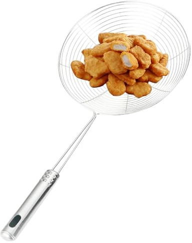 Skimmer Skimmer Ladle | Lebensmittelpressen Küche Küche Küche Skimmer Ladle | Küchenhelfer | Küchenhelfer, Nudelsieb Löffel zum Kochen, Ölfiltern, Frittieren