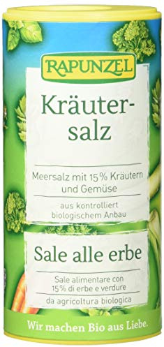 Rapunzel Kräutersalz mit 15% Kräutern & Gemüse, 125 g