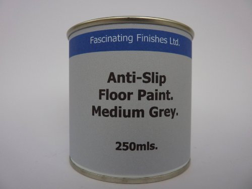1 x 250ml Medium Grey Anti-Slip Floor & Line Marking Paint