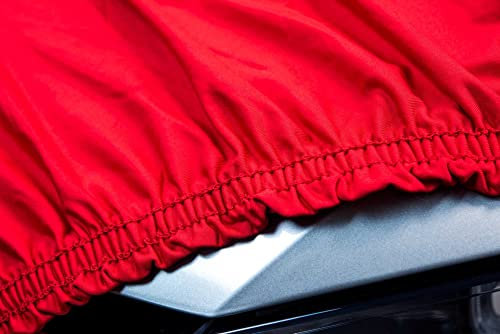 SOFTGARAGE rot Slim fit Indoor atmungsaktiv Car Cover Vollgarage Ganzgarage Autoplane Autoabdeckung901020-0583498