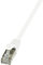 LogiLink EconLine Câble réseau Cat6 F/UTP AWG26 20 m Blanc