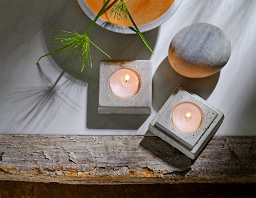 GLOREX Relieffteelichthalter, Andere, transparent, 35 x 23 x 3 cm