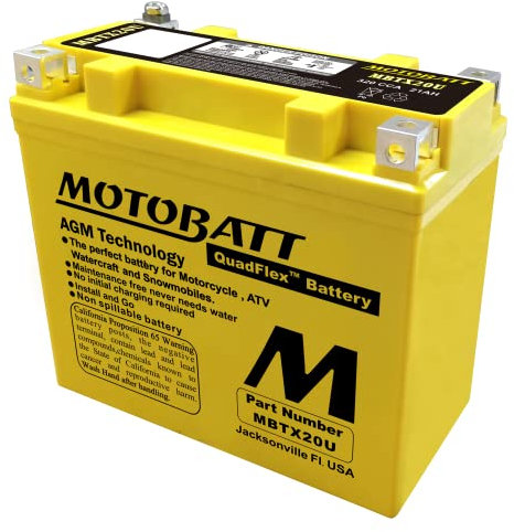 MOTOBATT Batterie mBTX20U