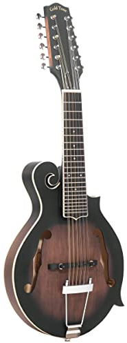 Mandolina para guitarra F-12 F-Style, 12 cuerdas en tono dorado