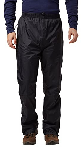 Peter Storm Men’s Waterproof Over Trousers with Elasticated Waist, Internal Shockcord & Hem Adjustment, Breathable & Lightweight Pants, Ideal for Walking, Hiking & Outdoor Recreation