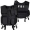 Black Snake® FBI Einsatzweste Taktische Weste schwarz Paintball Softair Gotscha Brustschutz - M/L - FBI