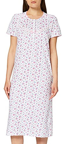 Marlon Maria Chemise De Nuit, Rose (Pink 001), 46 (Taille Fabricant: 16/18) Femme