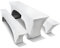 TEXMAXX® Stretch Hussen Bierzeltgarnitur 3-teiliges Set - 70 cm x 220 cm in Weiss / 2 Bierbank Hussen & Biertisch Husse/Tischdecke Biertisch und Bierbank Auflagen/Hussen für Biertisch