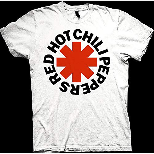 T-Shirt # S Unisex White # Red Asterisk