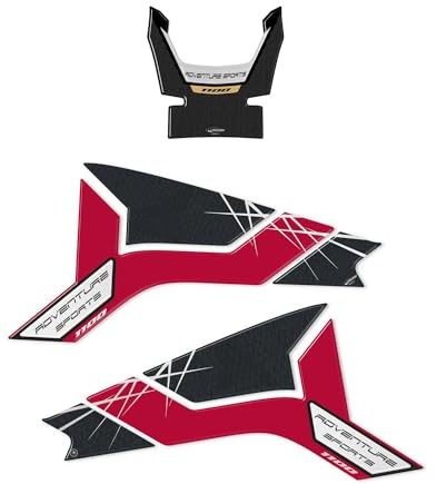 labelbike 3D Aufkleber Motorrad Tankpad kompatibel mit Honda