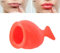 Lip Plumper, tragbares handgroßes Silikoninstrument mit Lippenpraller, fischförmiges Lippenvergrößerungswerkzeug für den täglichen Gebrauch mit sexy Lippen