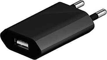 Goobay 44950 USB Netzteil Adapter für Steckdose - 1 A (5W) Kompaktes USB-Netzteil mit Schutzelektronik