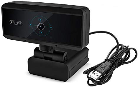 Qiilu 1080P PC-Kamera, Computer-Kamera Eingebautes MIC HD für Videokonferenzen Computerzubehör