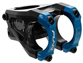 Funn Equalizer Vorbau, Drop/Rise 10mm, Klemme 31.8mm, Länge 35mm (Blau)
