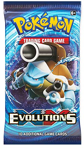 Pokemon XY Evolutions Booster Pack Lot 1 Pack