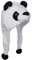 JK Home Mignon Bonnet Animal 3 en 1 Chapeau d'Hiver Velours Echarpe Gants Cache Cou Oreilles Panda Court