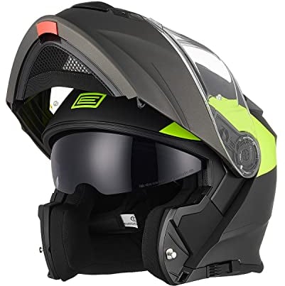 ORIGINE Motorradhelm Klapphelm Integralhelm ECE Mit Doppelvisier