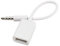 zalati 3,5mm Jack a USB 2,0 convertidor Hembra Cable Adaptador de extensión MP3 Aux Audio Enchufe convertidor Cable para MP3/MP4 PC
