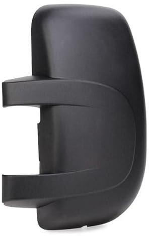 Coque De Retroviseur Exterieur De Voiture Couvercle Capuchon de Retroviseurs Lateraux Gauche Conducteur Noir Compatible avec Nissan Compatible avec Opel Compatible avec Renault
