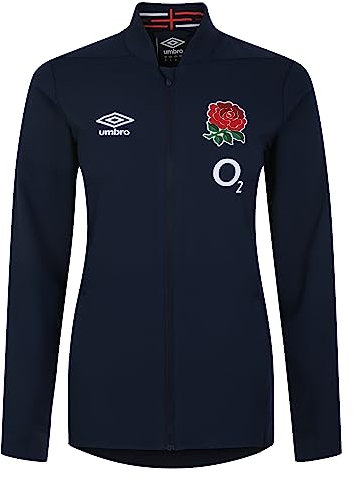 Umbro Womens England Anthem Jacket Navy Blazer XL