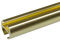 Ourdeco Gardinenstange, Innenlaufprofil ø 16 mm | messing-antik | 160 cm