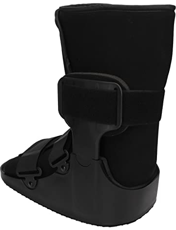 Short Air Cam Walker Frakturstiefel, Wanderstiefel, Frakturstiefel für Fuß und Knöchel, Knöchelbandage, Feste Befestigung, Atmungsaktive Knöchelstütze, Wanderstiefel (M)