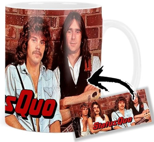 Status Quo Rick Parfitt Francis Rossi Tasse Keramikbecher Mug