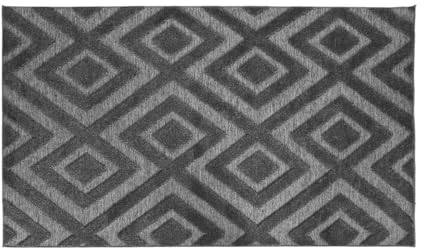 Home ESPRIT Teppich Dunkelgrau 175 x 100 x 1 cm