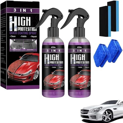 Spray de recubrimiento 3 en 1 de alta protección para el coche, spray de recubrimiento 3 en 1, spray de revestimiento nano para coche, aerosol para arañazos de coche