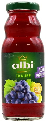 albi Traubensaft, 24er Pack (24 x 0.2 l) EINWEG