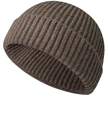 Wioklwe Beanie-Mütze für Herren – Fischer-Beanie, Trawler, Strickmütze, Wintermütze, warme Mütze, Totenkopfmütze, Geschenke für Herren